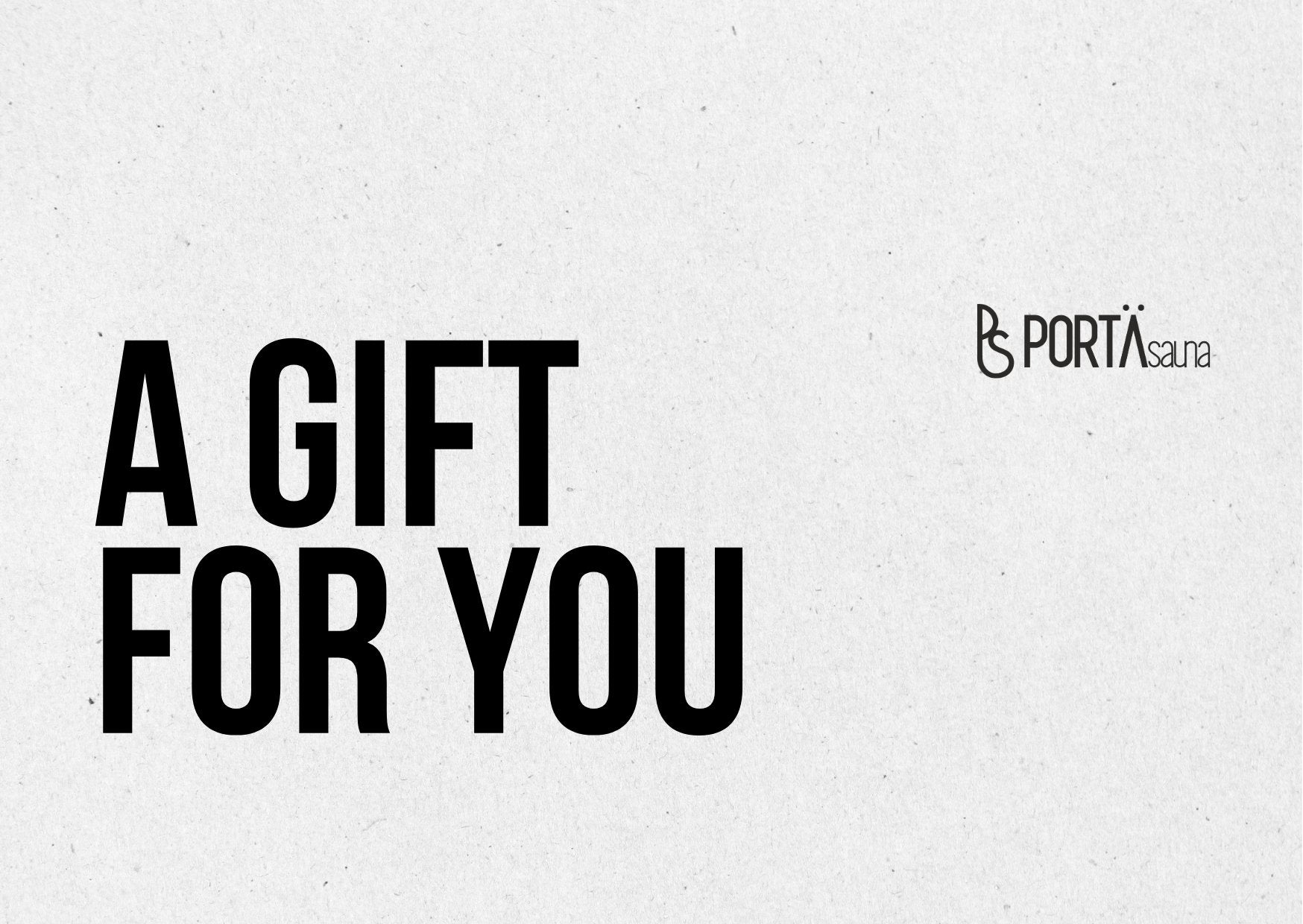 PortaSauna | The Portable Sauna - Gift Card